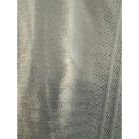 Athleta Womens Tank Green Racerback, White Half Zip, Blue Long Sleeve Lot Size S - Picture 3 of 16